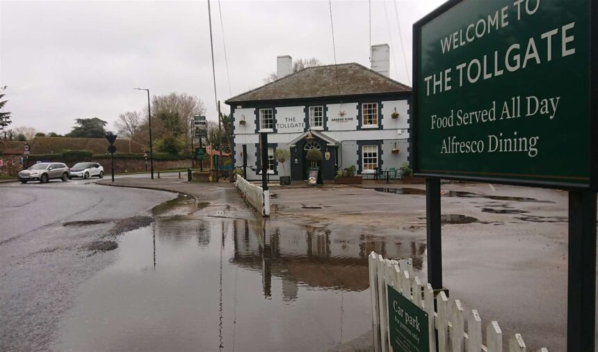 A1101 Fornham Road Water Leak